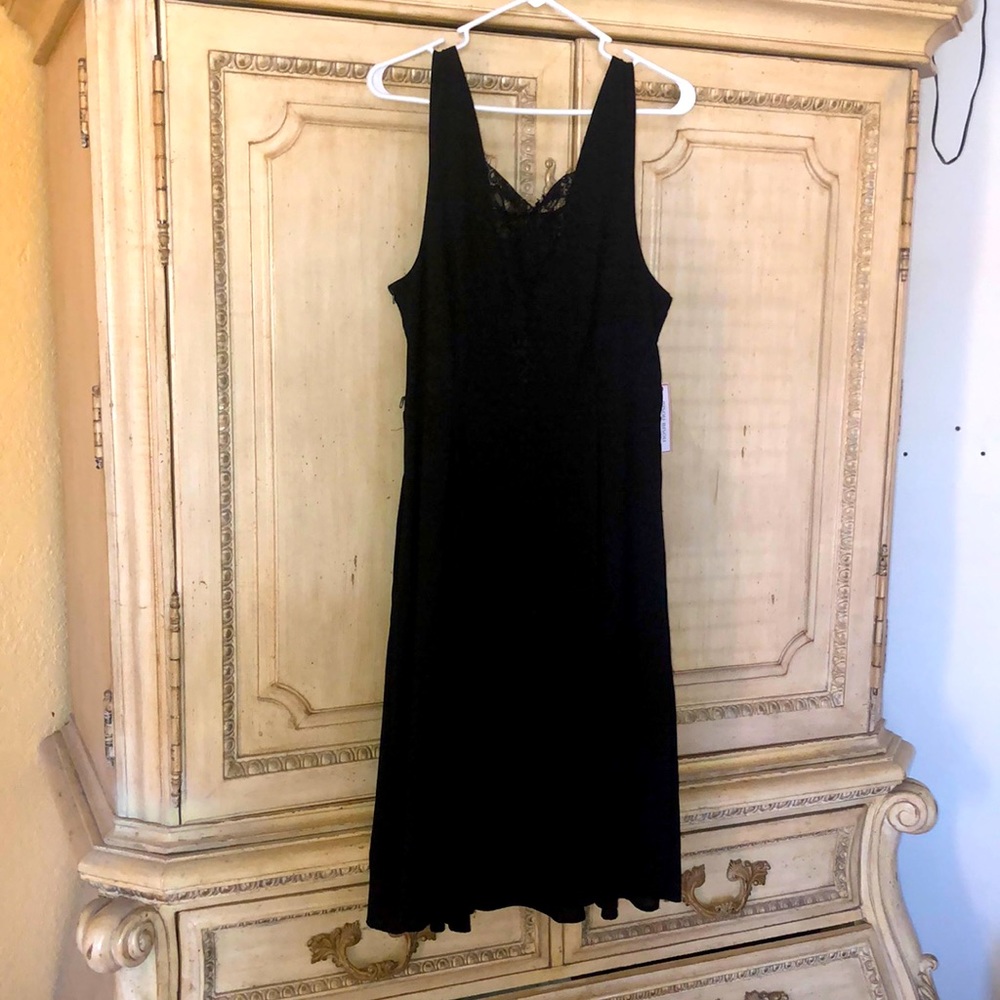 Bisou Bisou Black cocktail dress.